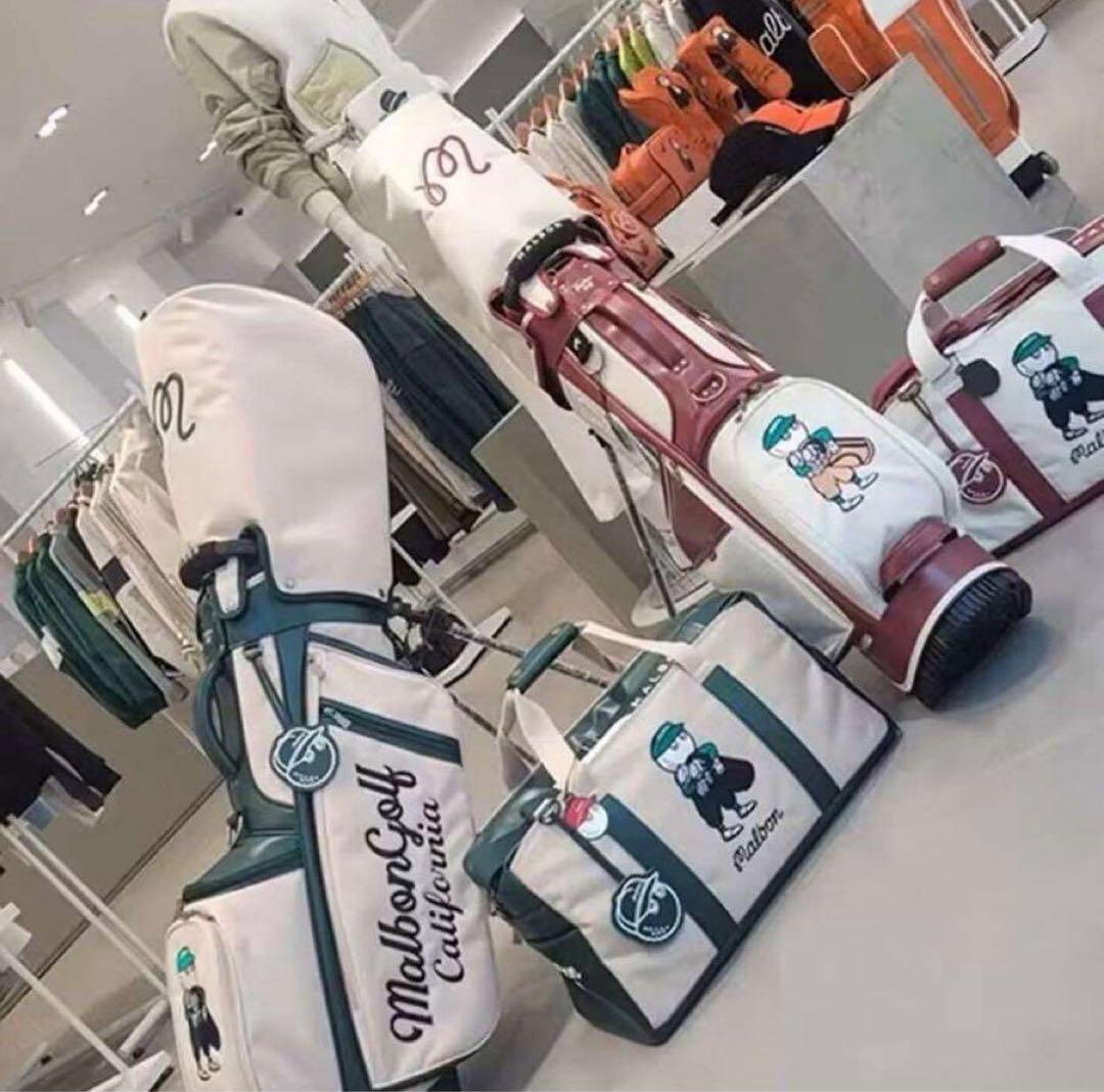 マルボンゴルフ malbon キャディバッグ 2色