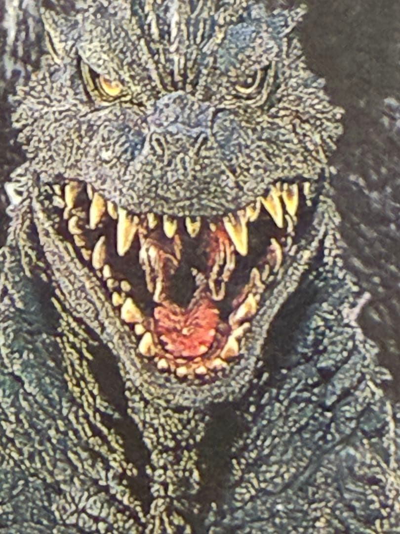 絶版99'ゴジラシール烈伝//歴代ゴジラ大集合1BOX30パック入新品未展示物