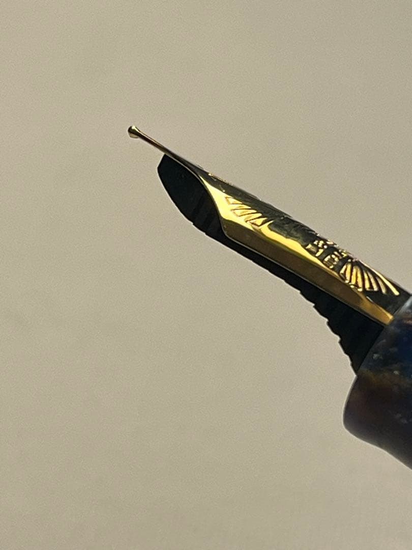 試筆のみ　レオナルド万年筆　モーメント ゼロ グランデ 14金ニブ