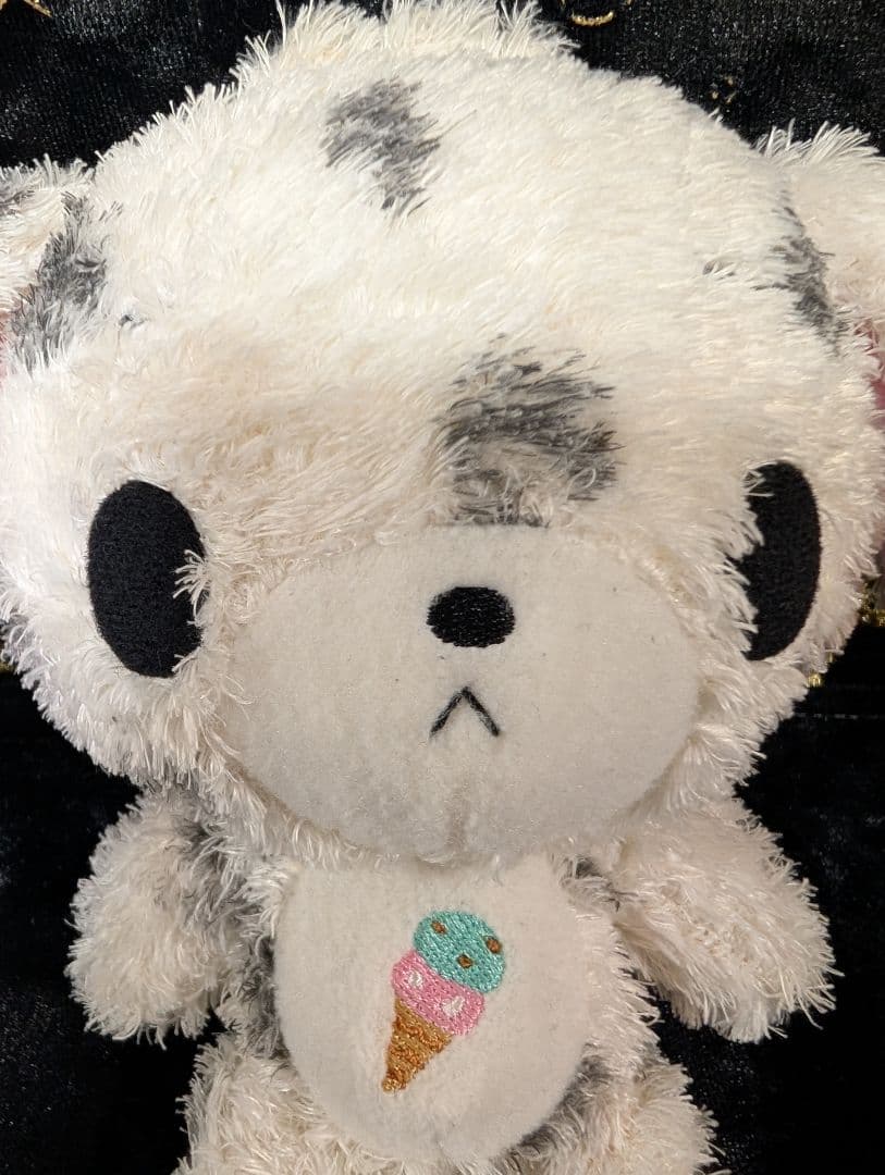 【希少】シュガーバニーズ ぶちうさ　ぬいぐるみ　刺繍入りアイスクリームサンリオ