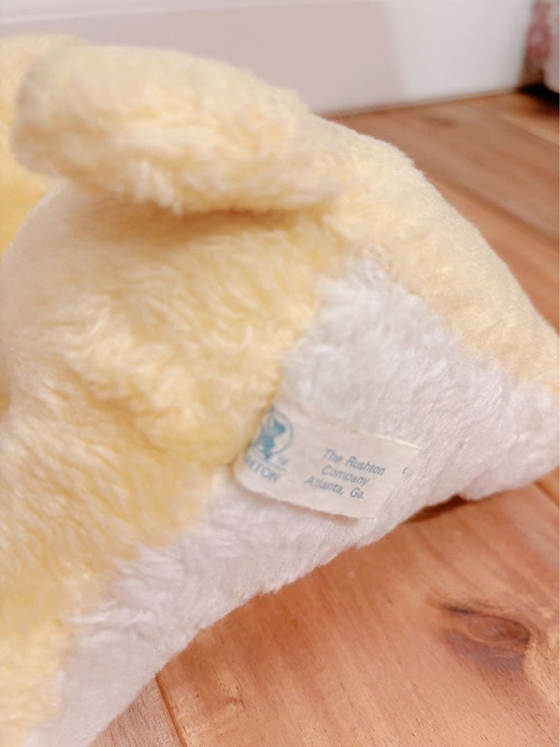 vintage ラシュトンRushtonハッピーベア　ラバーフェイスドール