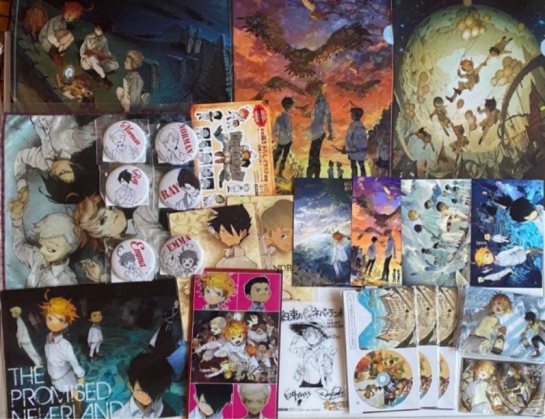 約束のネバーランド　グッズ　まとめ売り　原作　約ネバ