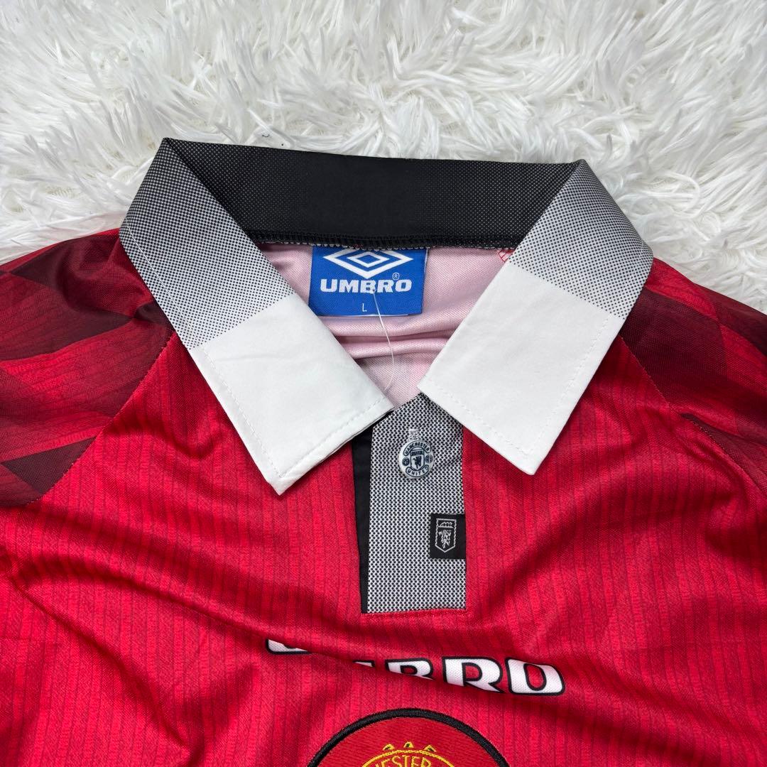 激レア✨マンチェスターユナイテッドゲームシャツ ベッカム 10番 Lサイズ