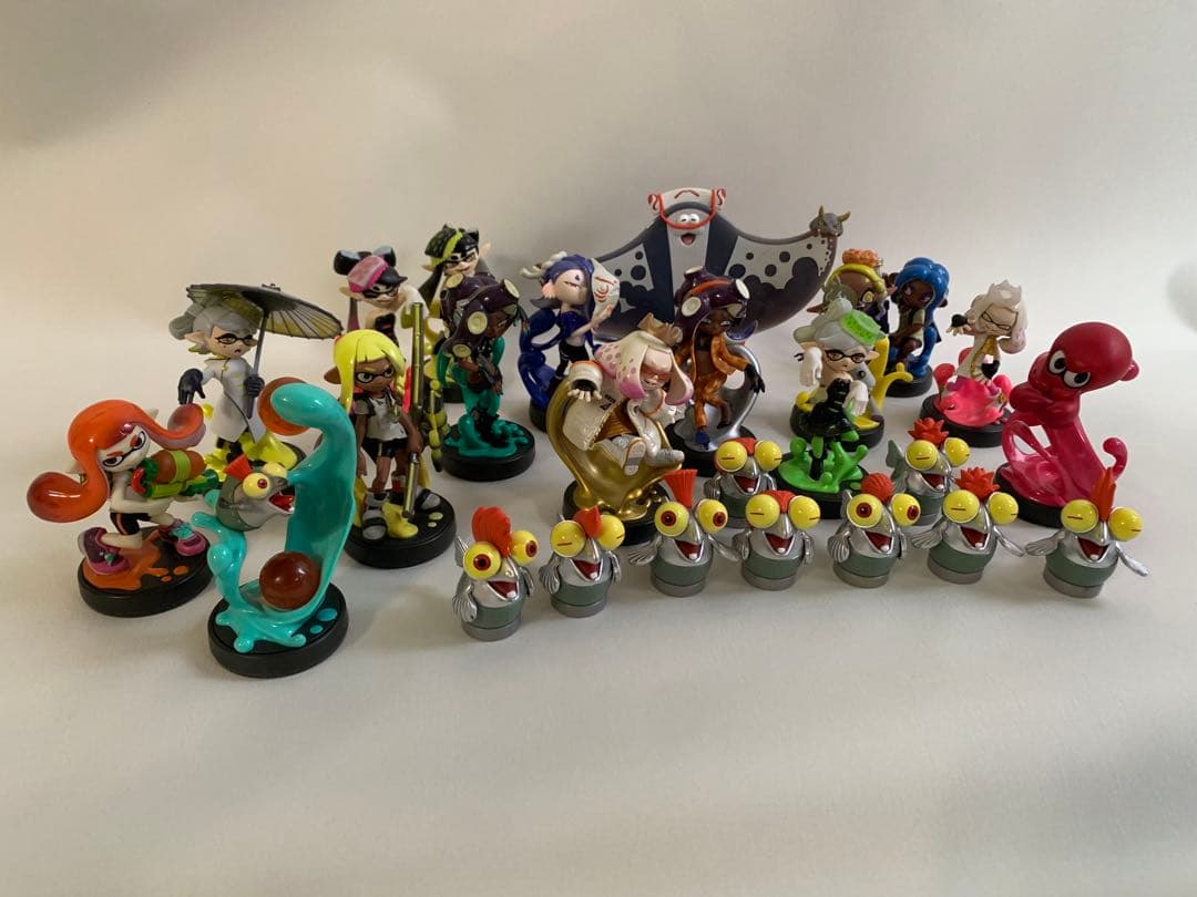 スプラトゥーン amiibo12体セット　コジャケ　コンプ7体セット被り2体付き