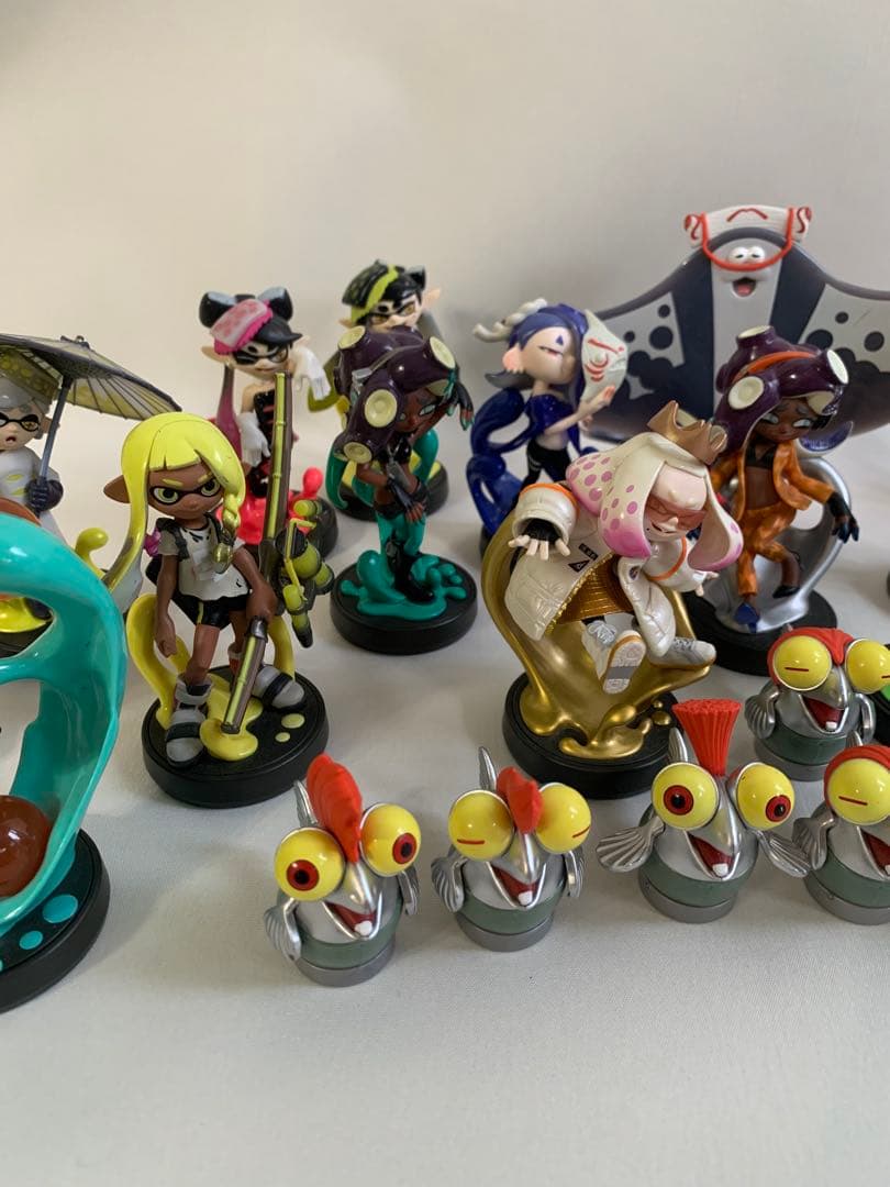 スプラトゥーン amiibo12体セット　コジャケ　コンプ7体セット被り2体付き