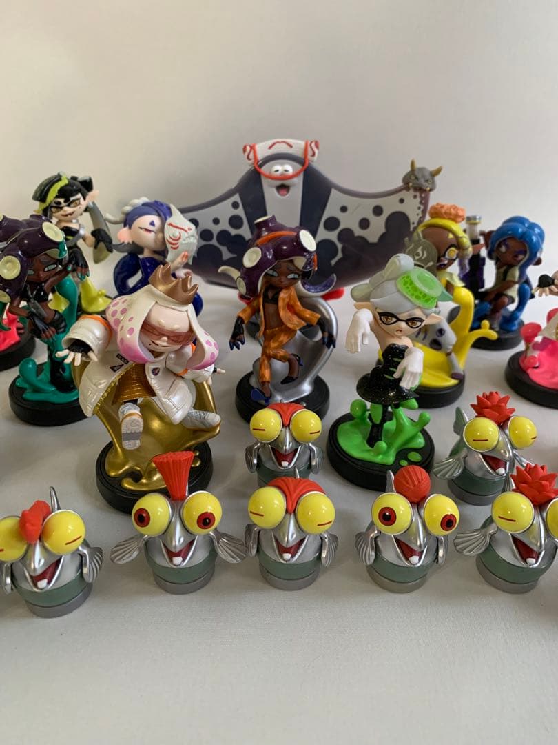 スプラトゥーン amiibo12体セット　コジャケ　コンプ7体セット被り2体付き