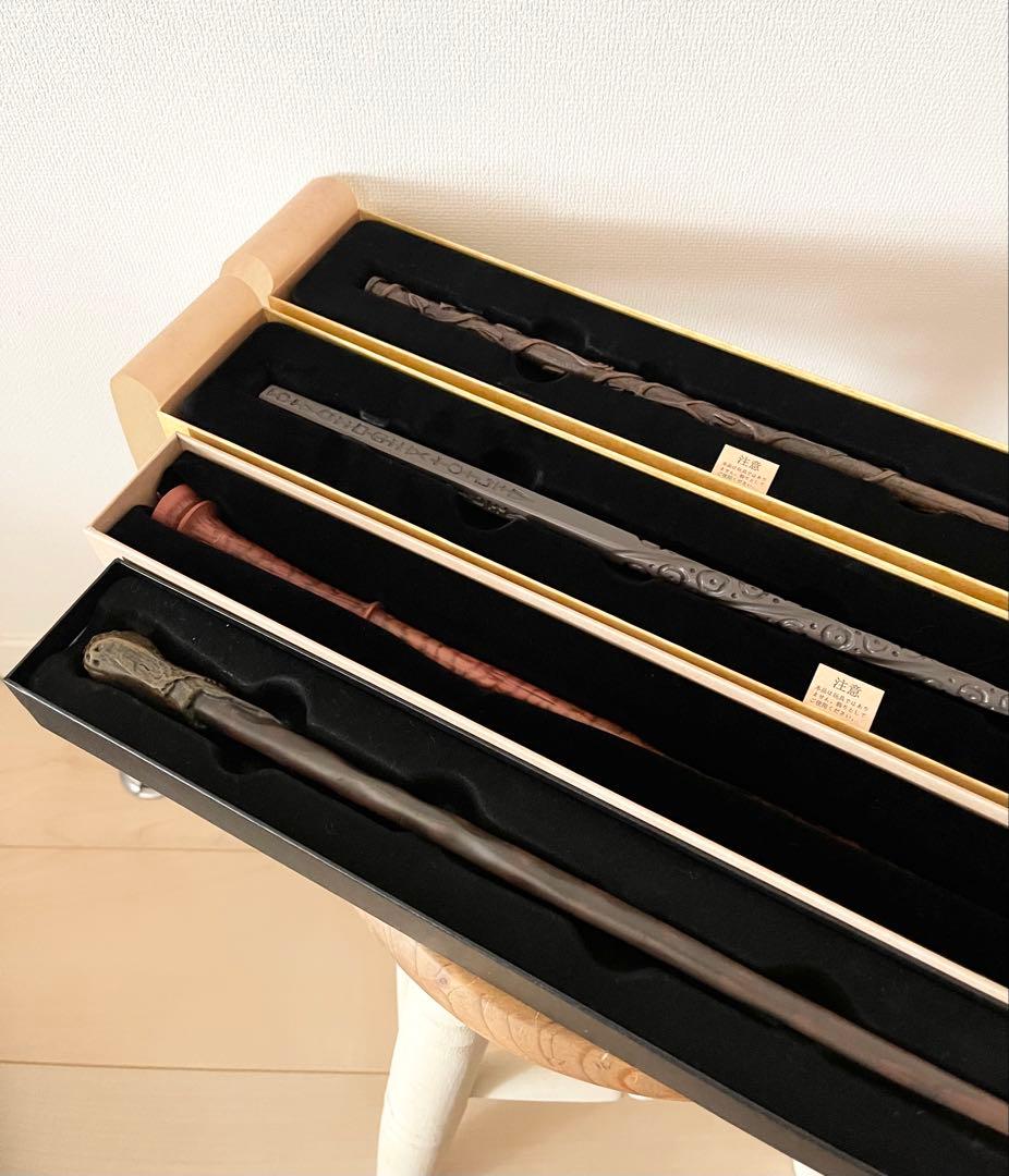 ハリーポッター☆杖4本セット　シリウスブラック　ジェイコブコワロスキー　ロン