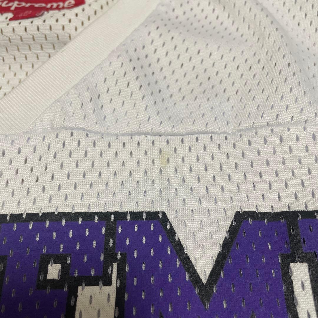 シャツ Supreme Spiderweb Football Jersey whiteM