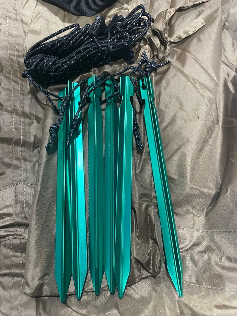 ONETIGRIS ポンチョシェルター2セット ブラウン