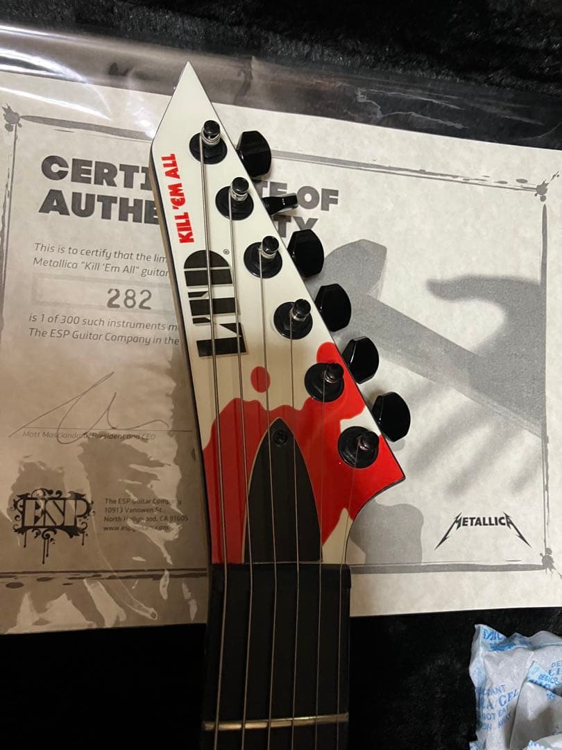 LTD LLICA メタリカ Kill 'Em All 300本限定