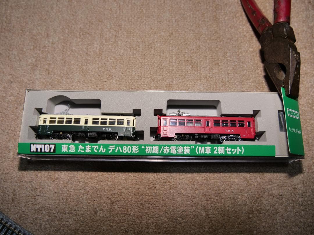 MODEMO NT107 東急たまでんデハ80形初期/赤電