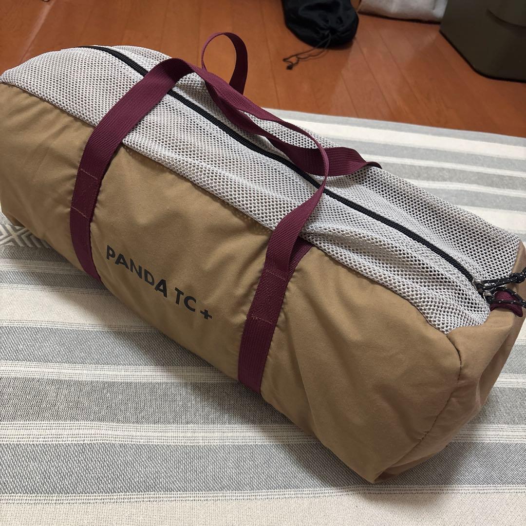 テンマクデザイン PANDA TC+ パンダ 中古 スチールポール・ガイロープ付