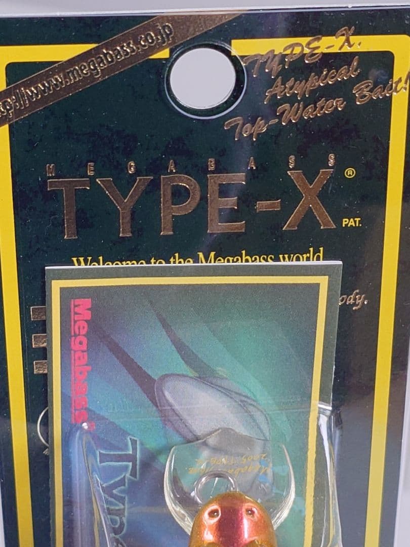 メガバス タイプx タイプエックス グッドデザイン記念 完全限定 レア 金 新品