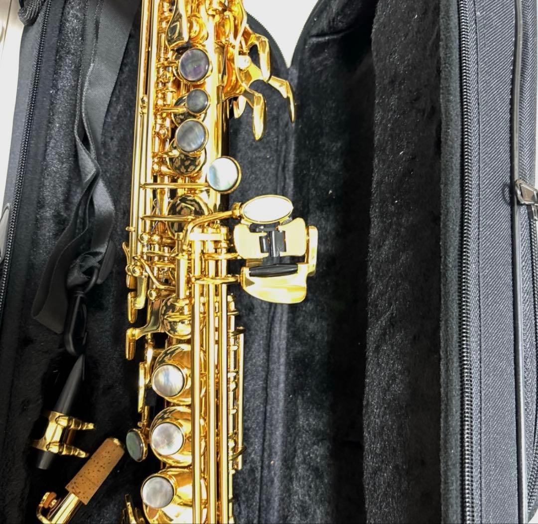 ソプラノサックス 本体 ソフトケース付き