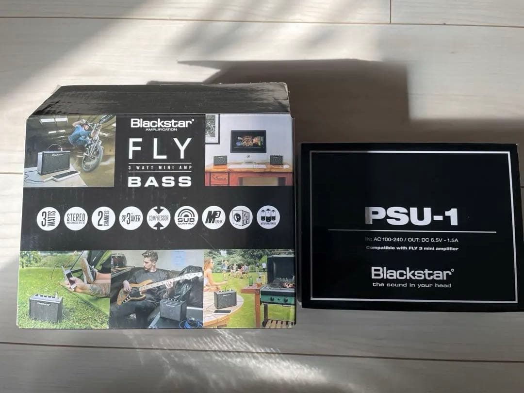 Blackstar FLY 3 BASS ベース用アンプ　アダプター付属