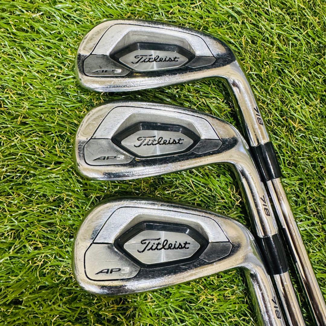 【男性用】タイトリスト AP3 718 アイアンセット