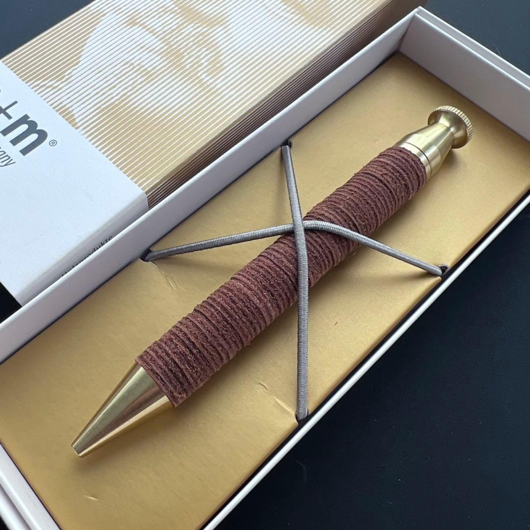 e+m イープラスエム king cuio ボールペン ライトオーク f