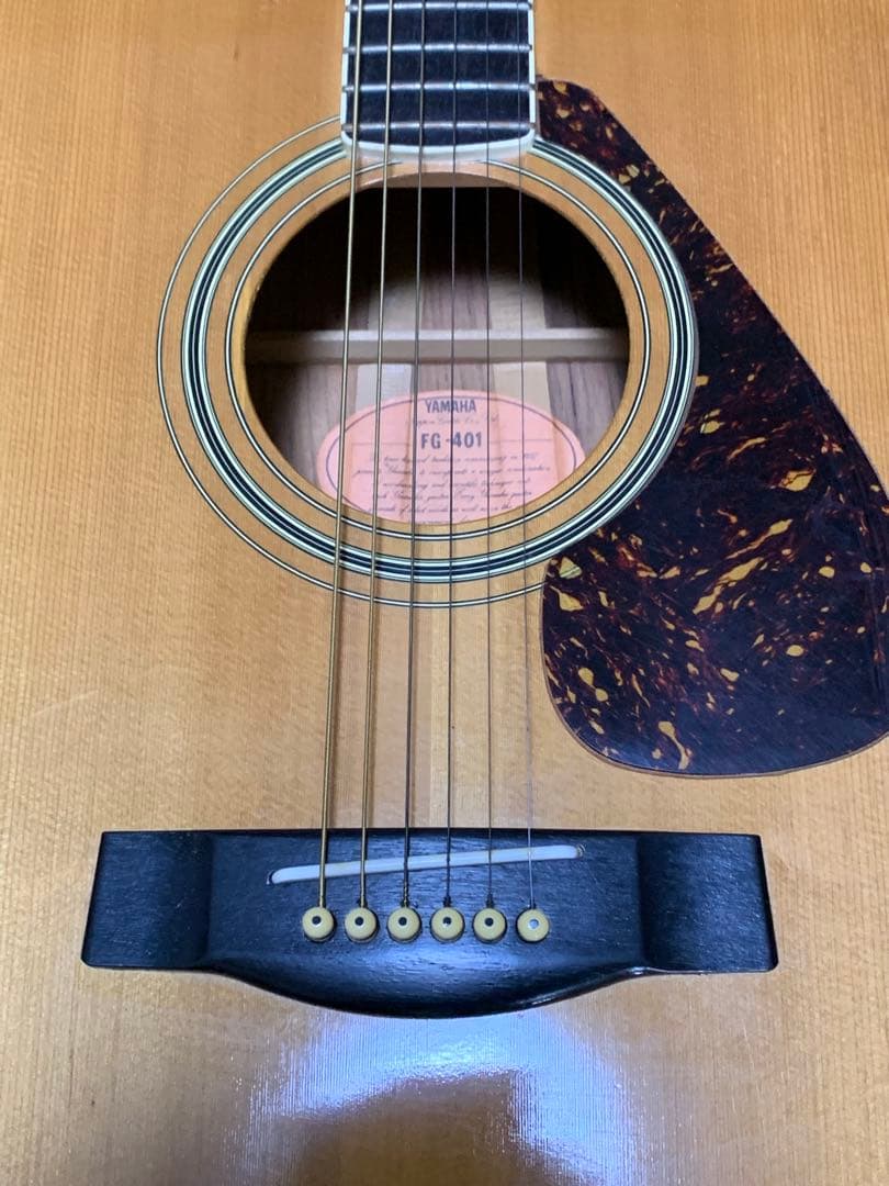 YAMAHA FG-401 オレンジラベル　ハードケース