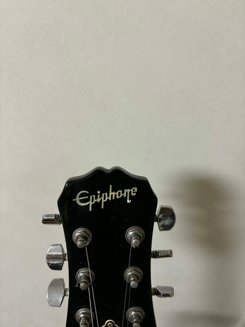 Epiphone エレキギター ブラック 悪魔デザイン