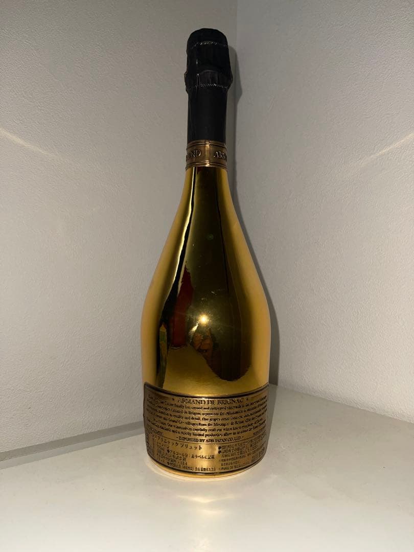 あ*ん様 Armand de Brignac ゴールドシャンパン 750ml