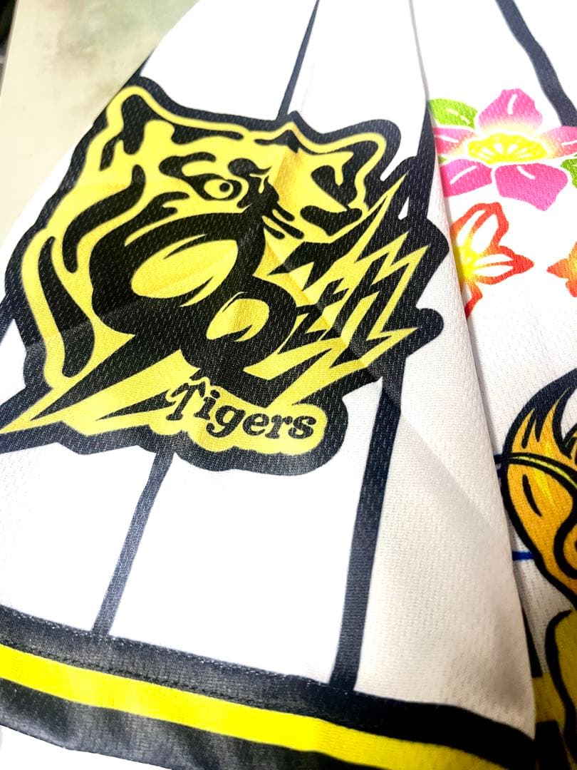 阪神タイガース 佐藤輝明 2025 春季 宜野座キャンプ 選手ベースボールシャツ