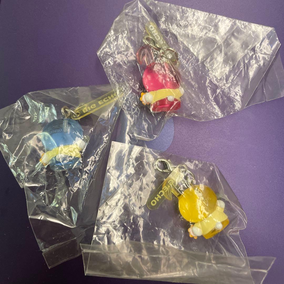 【レア】 ハローキティ ファスナーマスコット ビッグエコー 3つセット