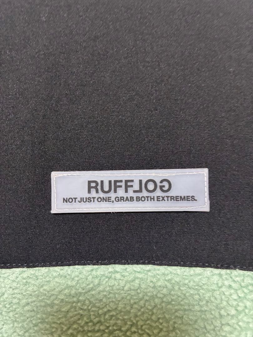 RUFFLOG ラフロッグ　フリースブルゾン M ミントグリーン