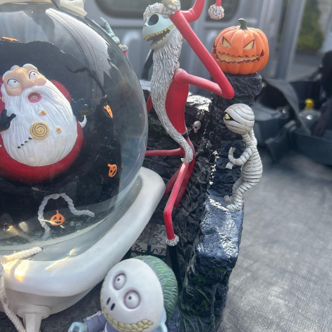 ナイトメアビフォアクリスマス スノーグローブ スノードーム【ジャンク】