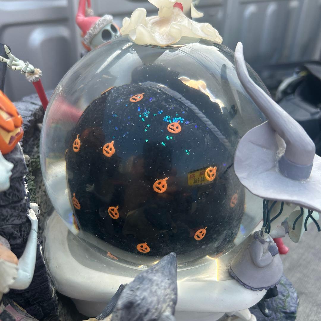 ナイトメアビフォアクリスマス スノーグローブ スノードーム【ジャンク】