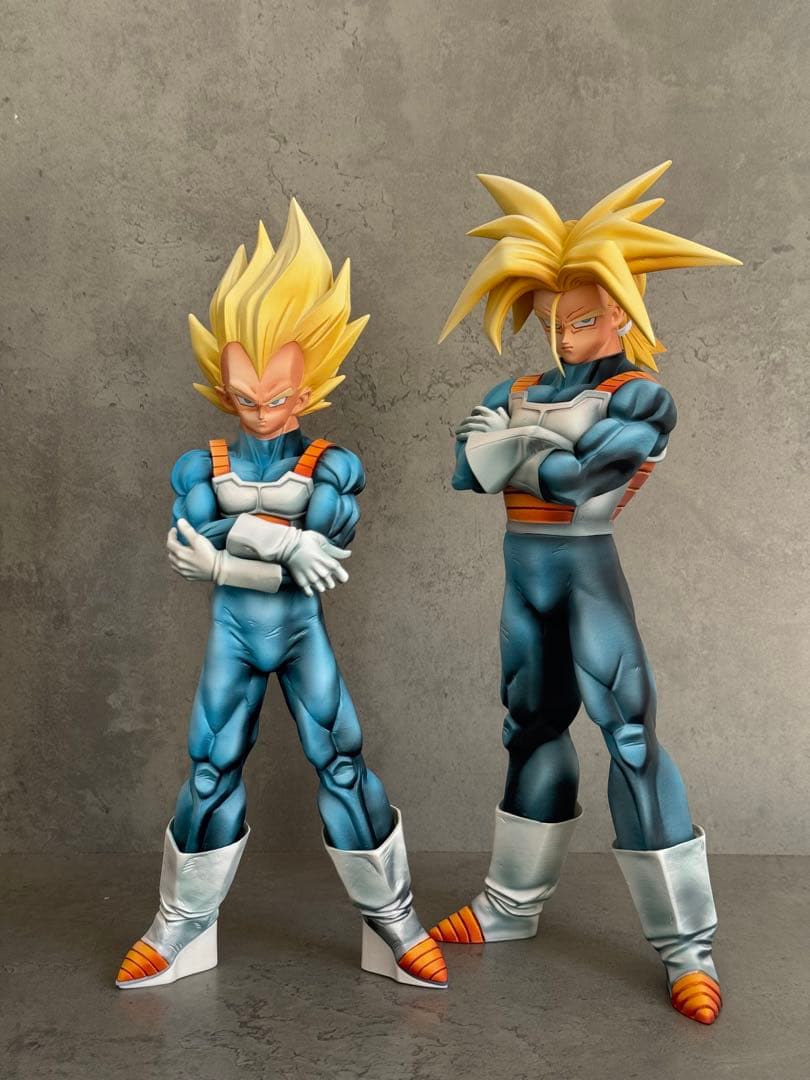 トランクス ドラゴンボールリペイント フィギュア頭二つ付き