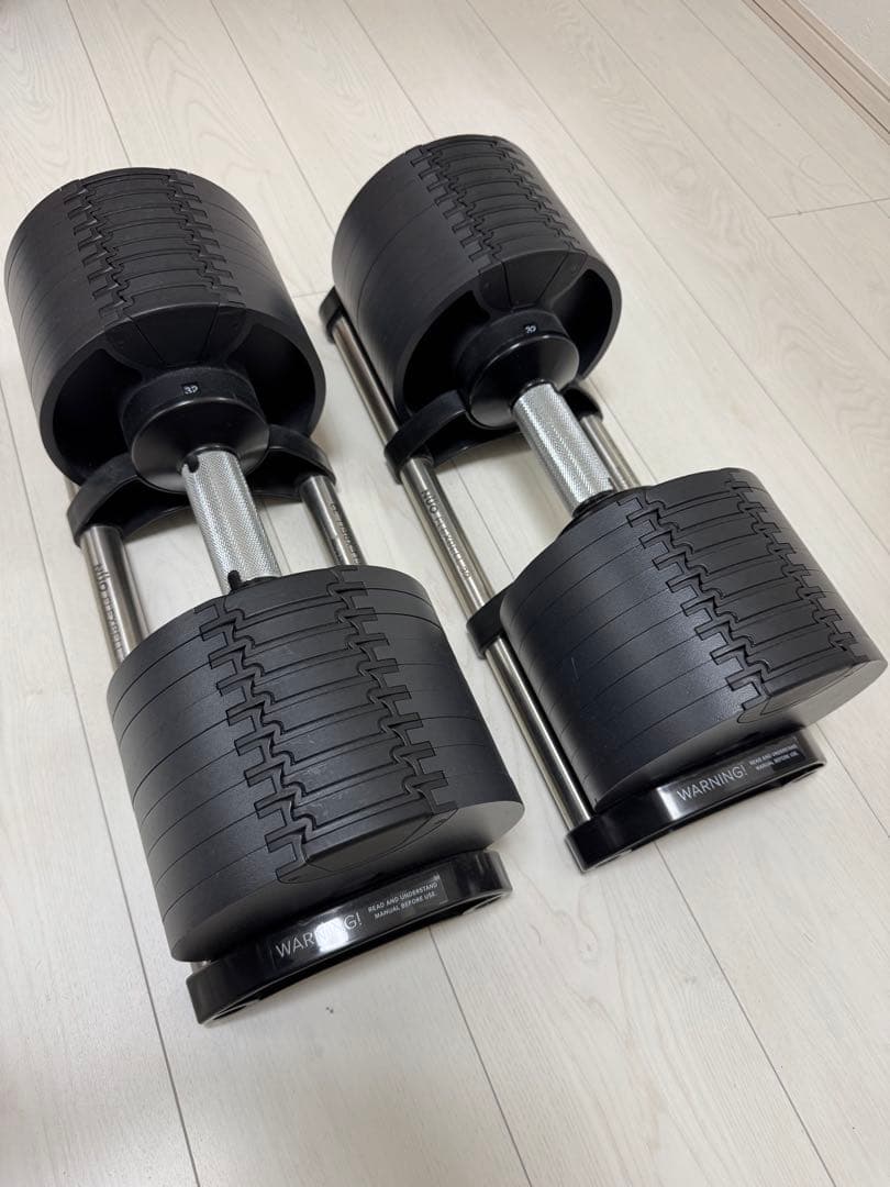 送料込 NUO FLEXBELL 32kg 調整可能ダンベル ①