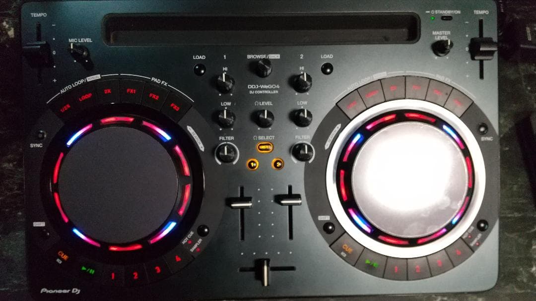 DDJ-WEGO4-K ACアダプター i-Phone、音声、USBコード類付