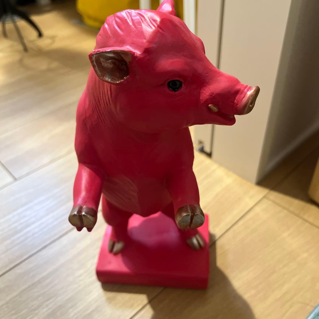 アンティーク雑貨 KARE Bookend Pig Party (2Set)