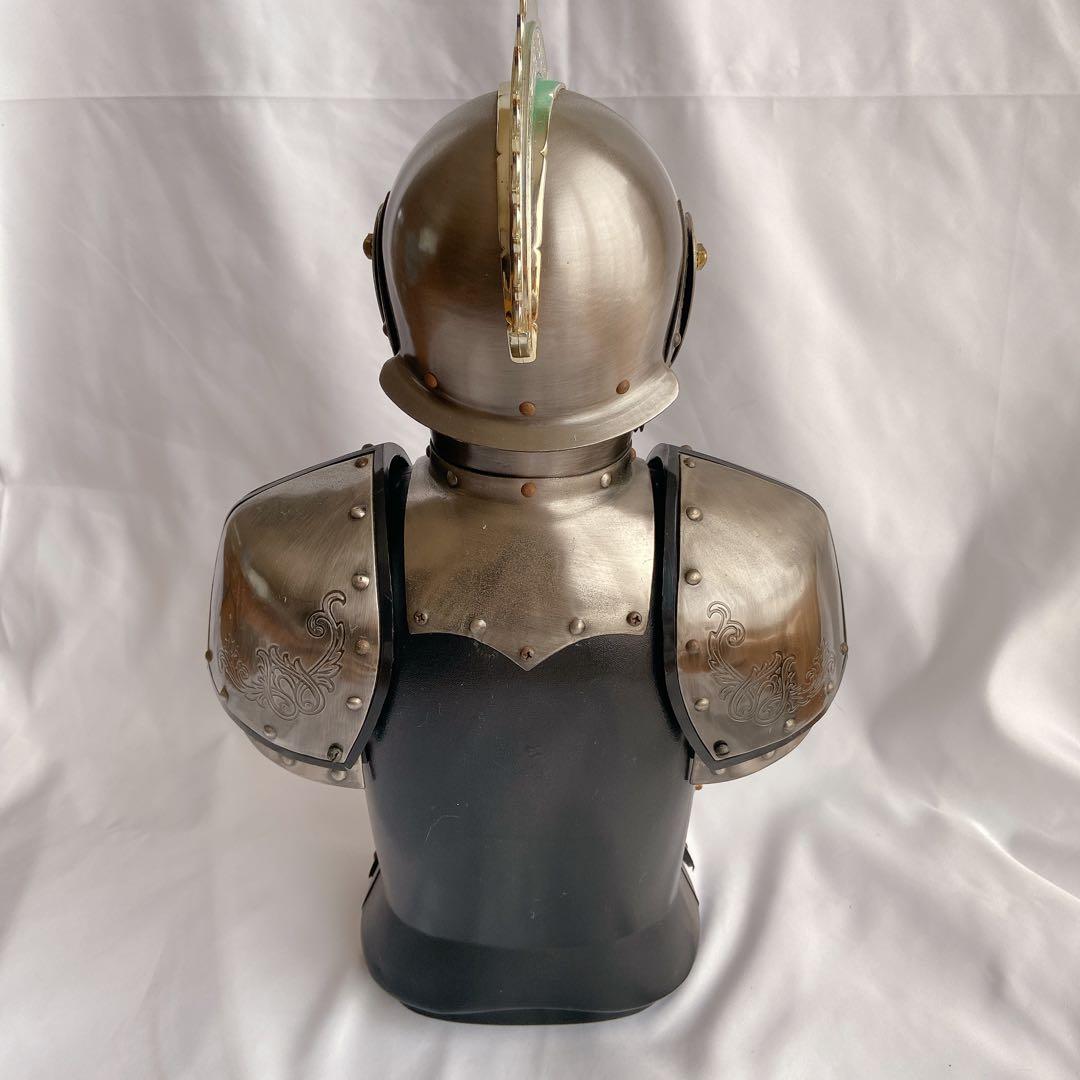 【希少】ヴィンテージ 西洋甲冑 デキャンタ＆ショットグラスセット 騎士昭和レトロ