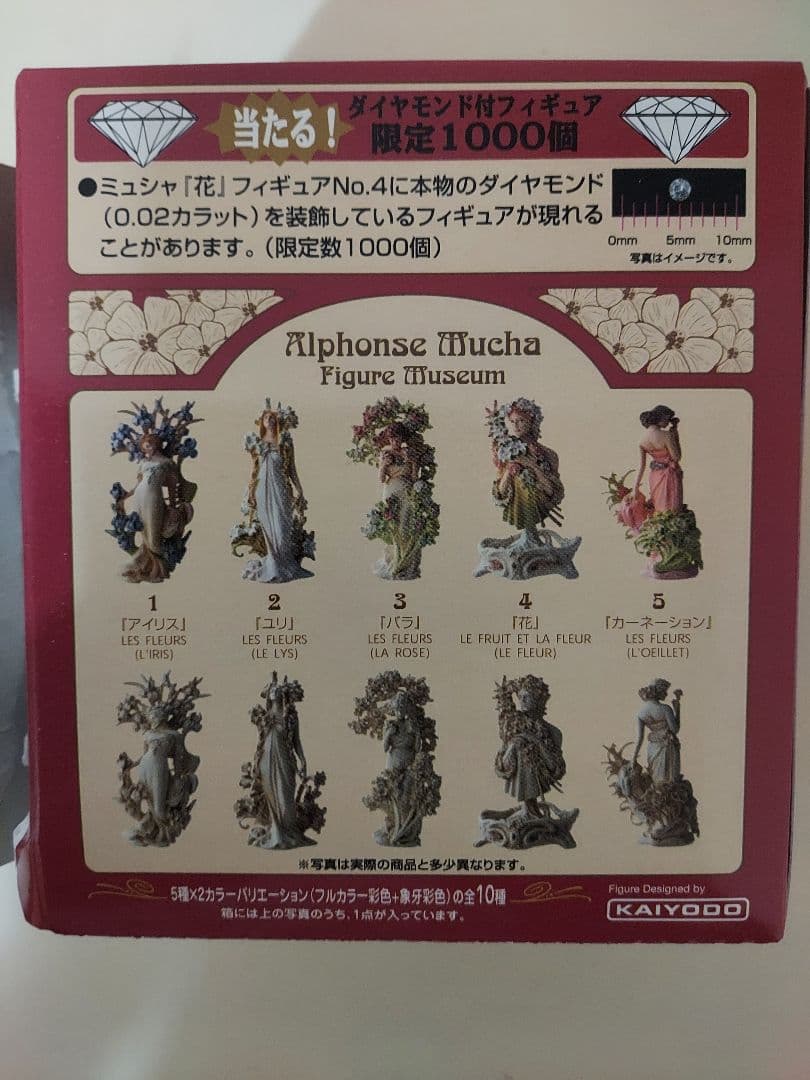 TAKARA アルフォンス・ミュシャ フィギュア ミュージアム 全10種