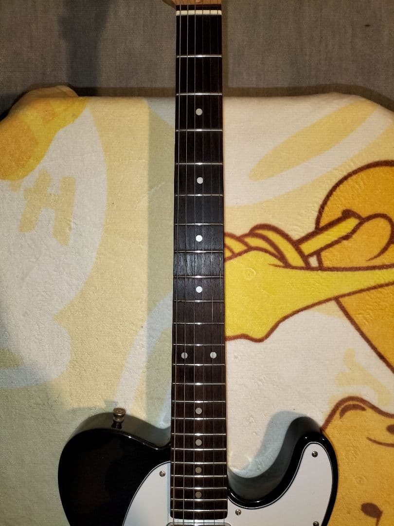 Bacchusバッカス テレキャスターBTE-1R/ブラック【トラ杢ネック】