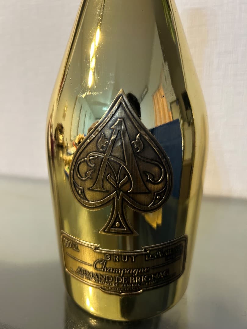 Armand de Brignac Brut シャンパン 750ml ゴールド