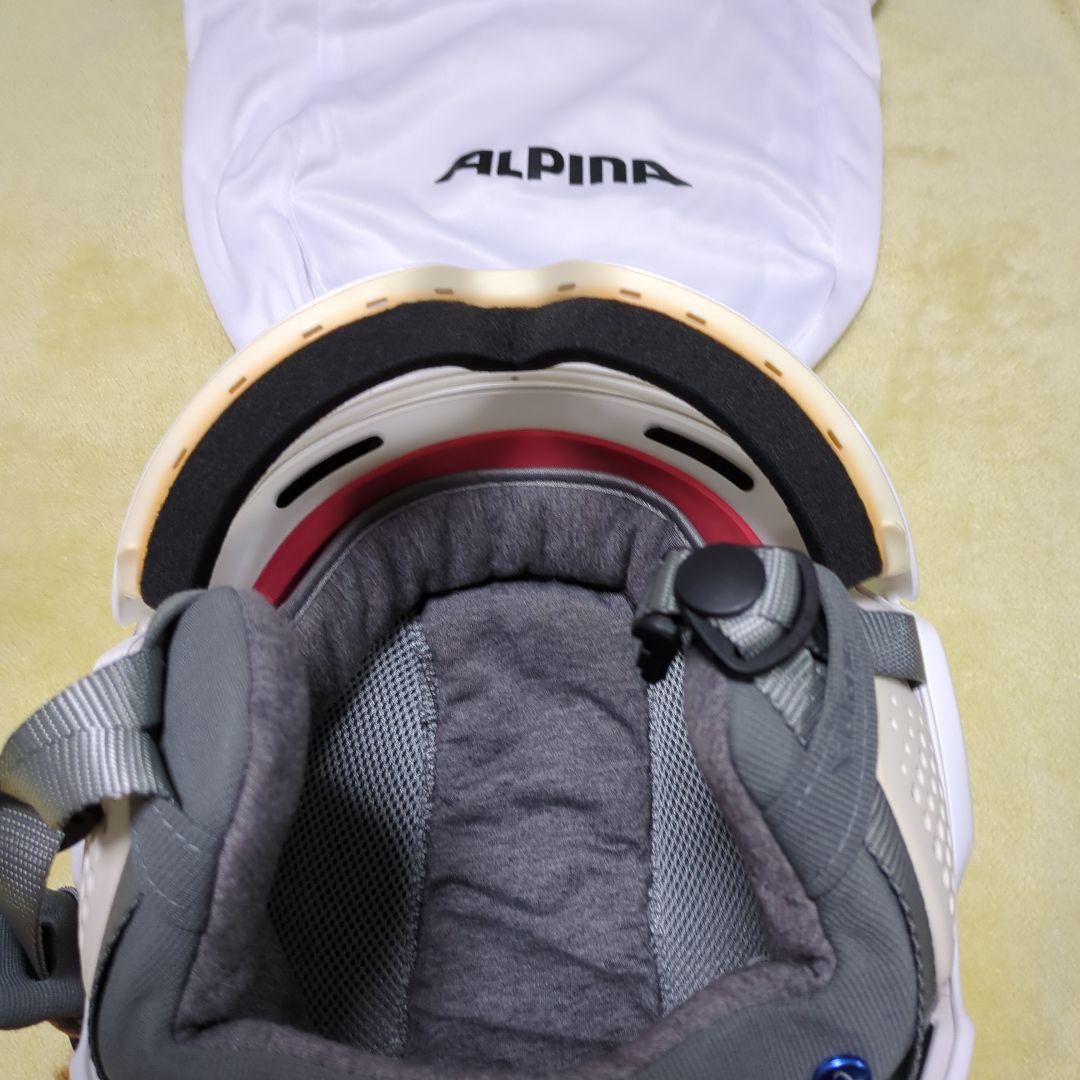 ALPINA スキー&スノボ 調光機能バイザーヘルメット
