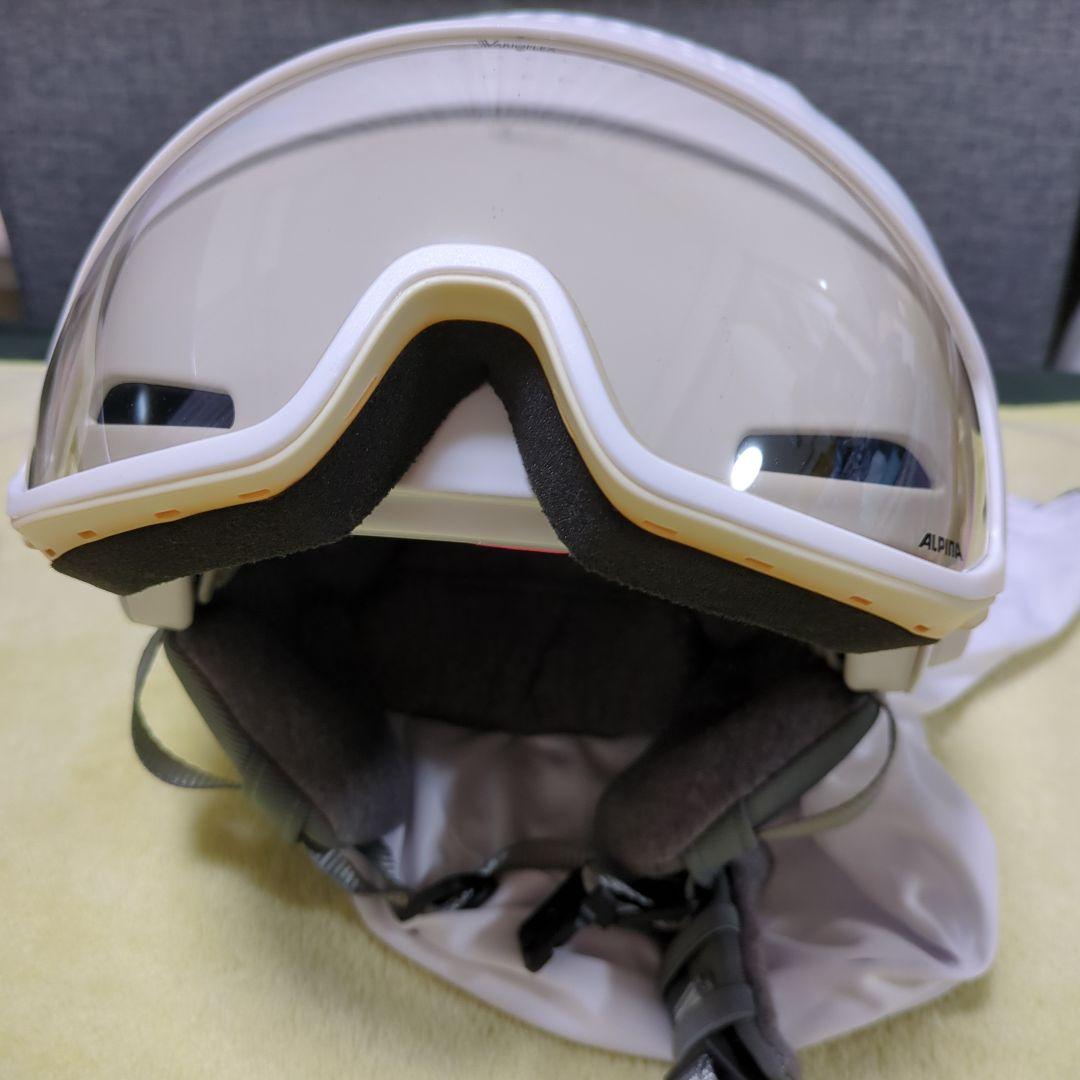 ALPINA スキー&スノボ 調光機能バイザーヘルメット