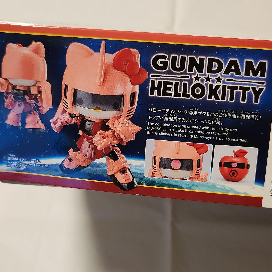 【未使用】ハローキティ/ シャア専用ザクII 【SDガンダム クロスシルエット】