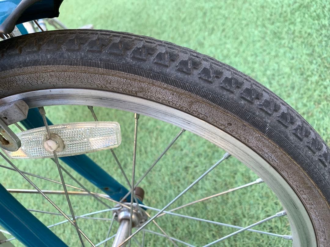 ※引き取り限定！子供用自転車 女の子 18インチ 水色