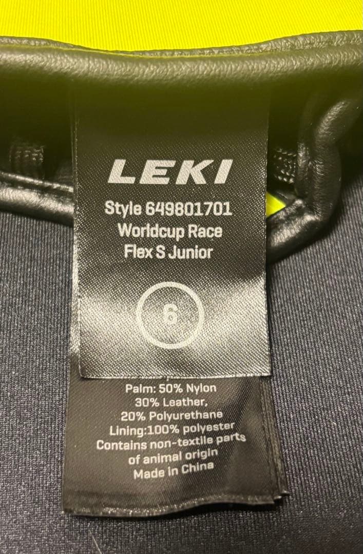 レキ LEKI 手袋 グローブ レーシング EUサイズ6