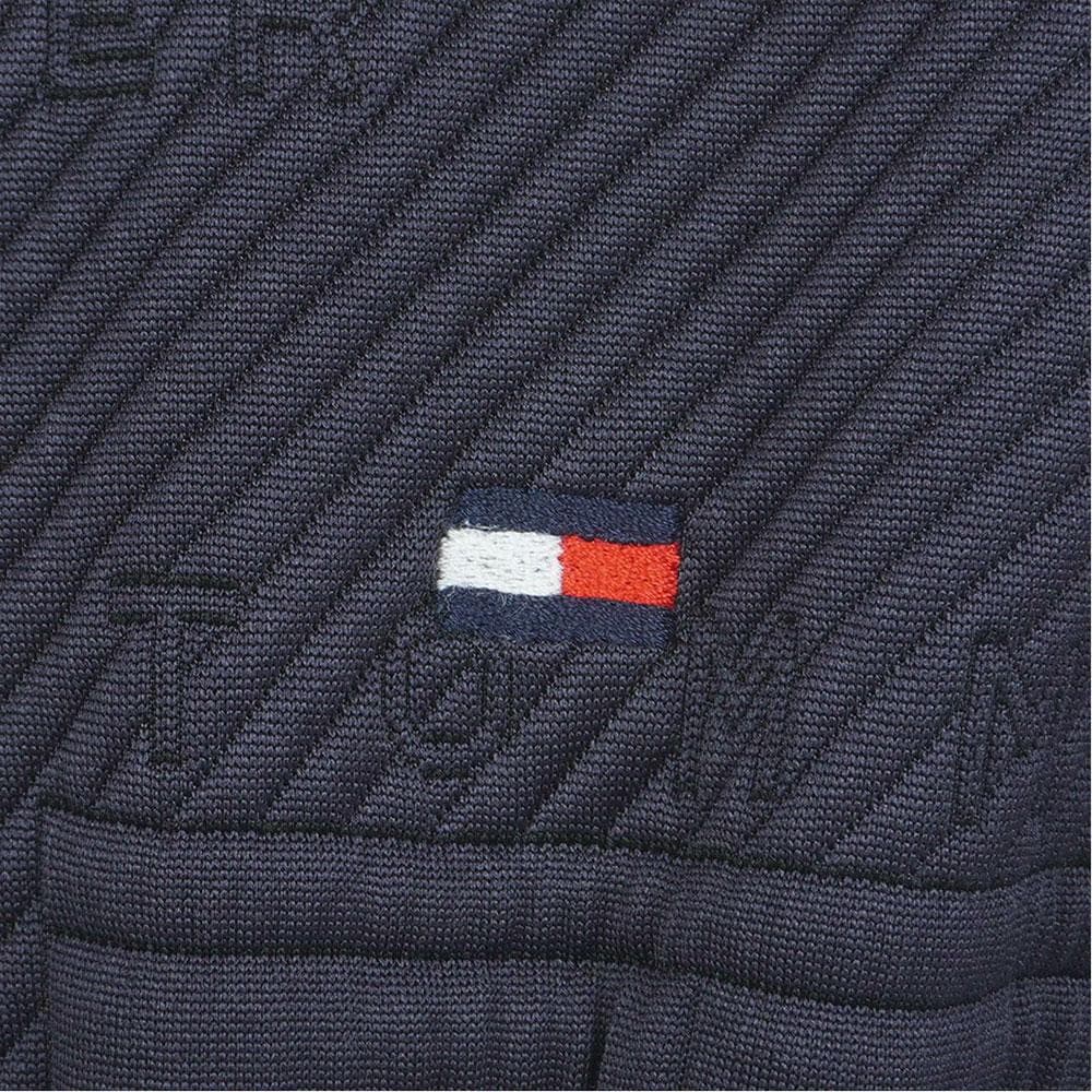 トミーヒルフィガー モックネックスウェット【L寸】ネイビー thma575