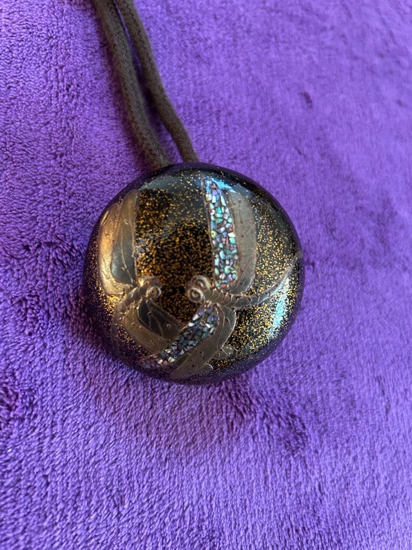 根付け 勝虫 トンボ 絵柄