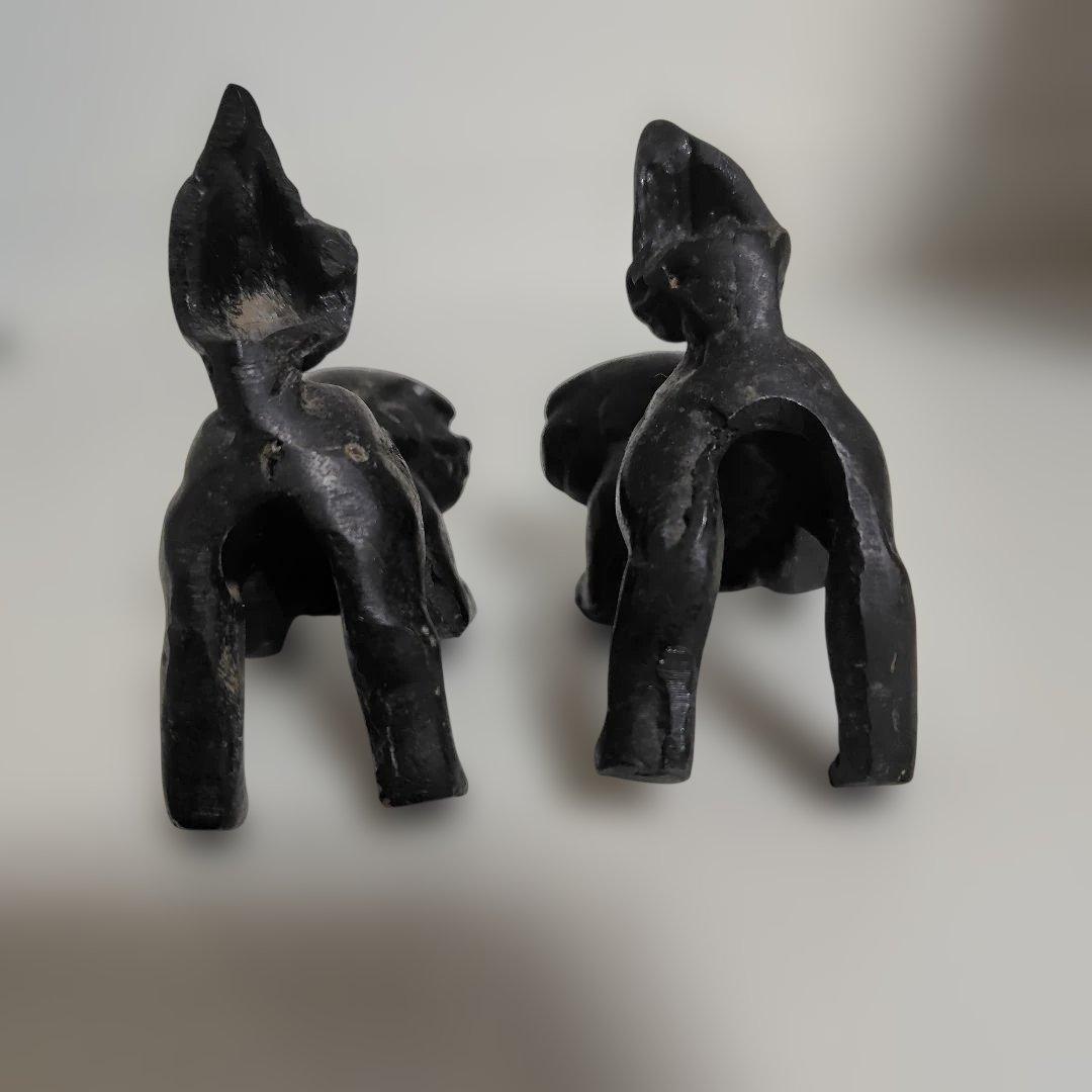 Fumi-Fumi狛犬 一対と白磁香炉