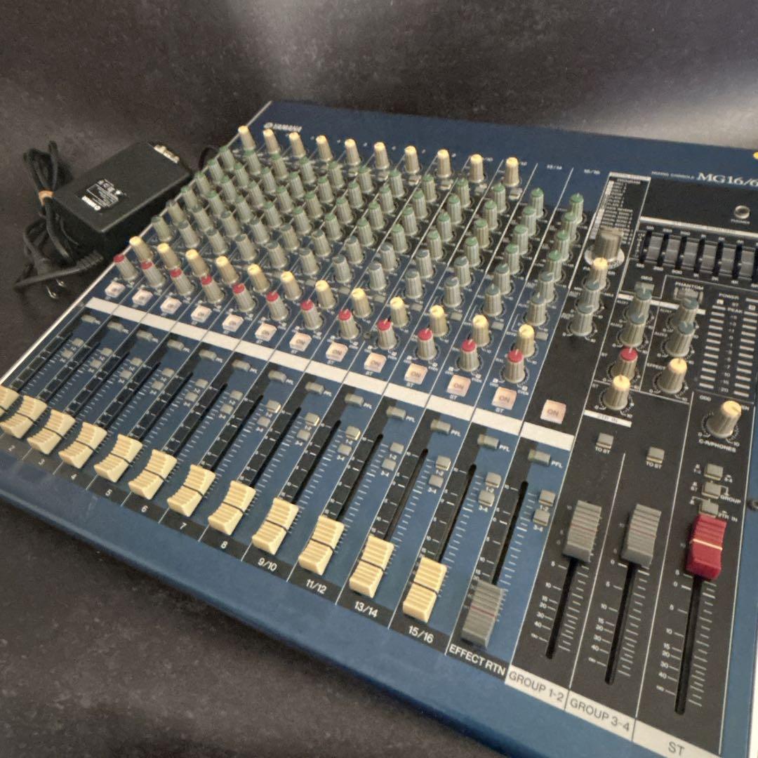 【美品】YAMAHA MG16/6FX アナログミキサー ミキシングコンソール