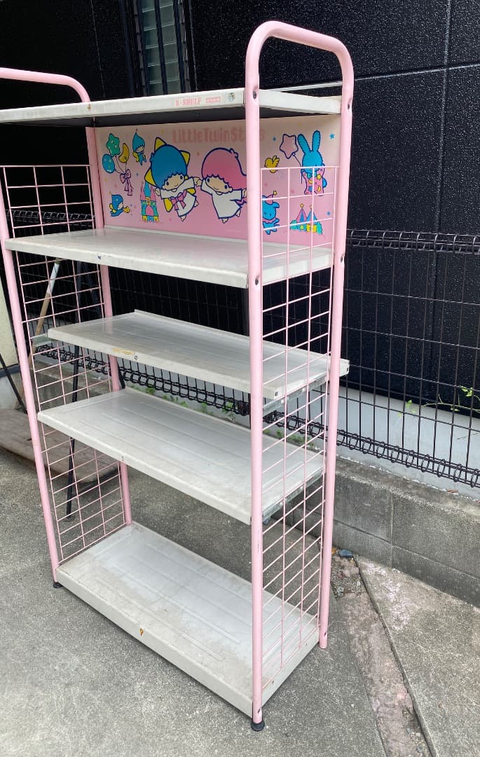 希少 サンリオ リトルツインスターズ スチールラック
