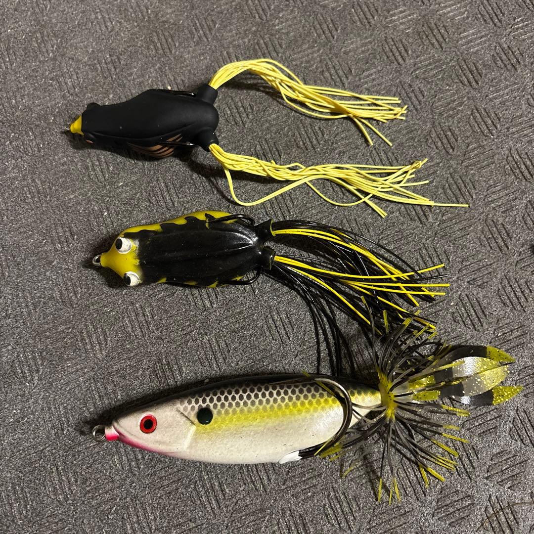 デプス、津波　OSP 等　フロッグルアーセット 14個