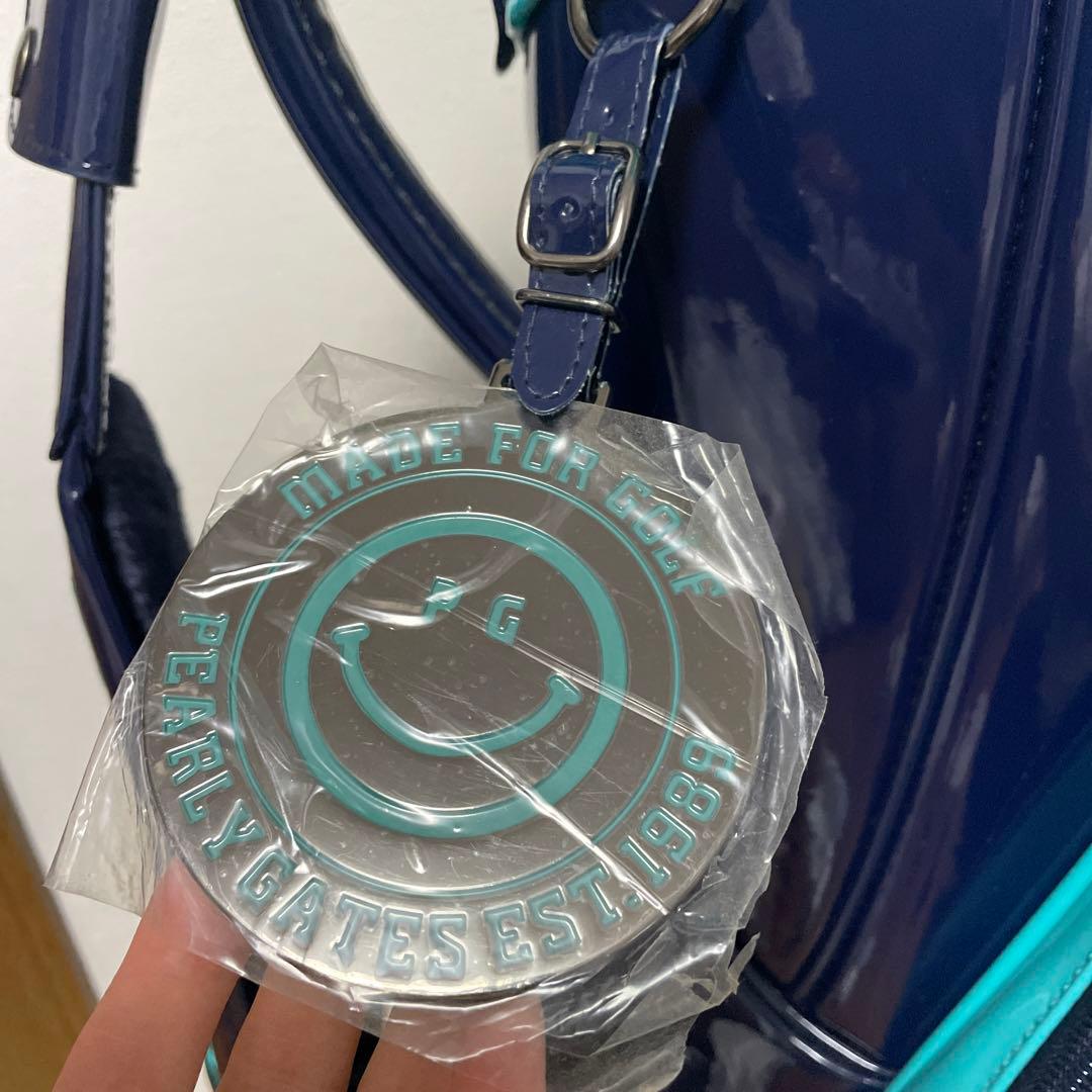 パーリーゲーツ　PEARLY GATES キャディバッグ　ターコイズブルー