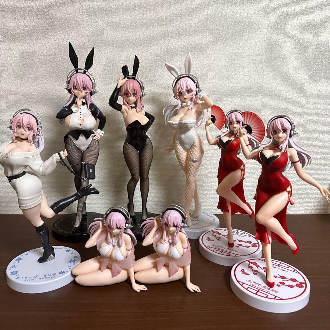 すーぱーそに子　フィギュア　まとめ売り　8体